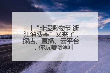 “非遗购物节·浙江消费季”又来了，探店、直播、云平台，你玩哪哪种