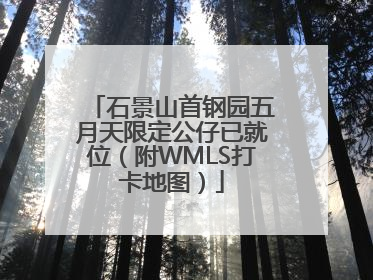 石景山首钢园五月天限定公仔已就位（附WMLS打卡地图）
