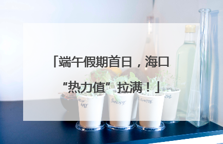 端午假期首日，海口“热力值”拉满！