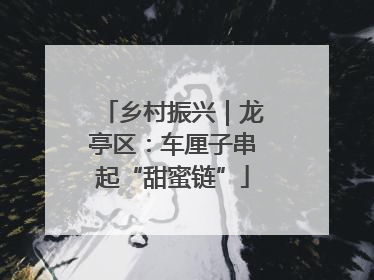 乡村振兴｜龙亭区：车厘子串起“甜蜜链”