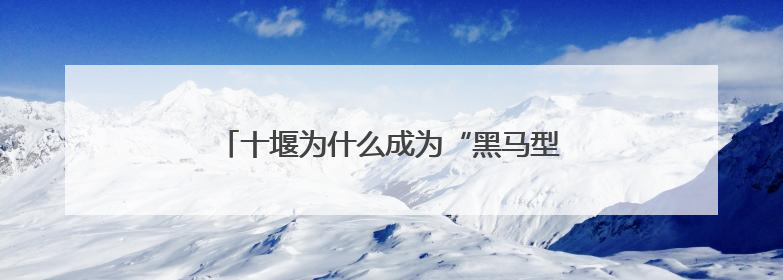 十堰为什么成为“黑马型”城市治理网络维度典型
