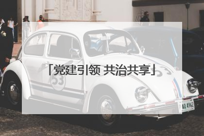 党建引领 共治共享