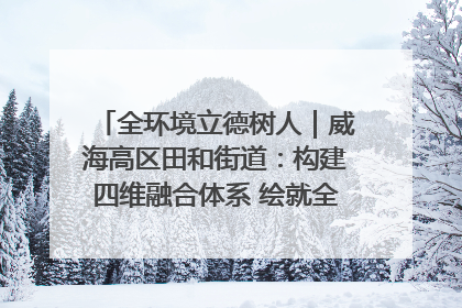 全环境立德树人｜威海高区田和街道：构建四维融合体系 绘就全环境立德树人新画卷