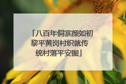 八百年侗寨颜如初 黎平黄岗村织就传统村落平安图