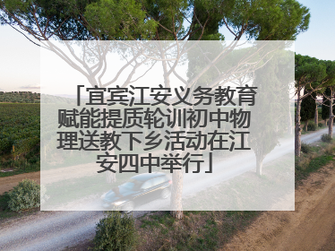 宜宾江安义务教育赋能提质轮训初中物理送教下乡活动在江安四中举行
