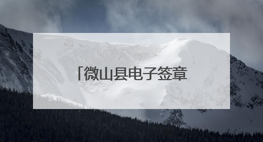 微山县电子签章“上云端” 告别繁琐公章奔波路