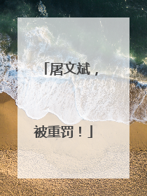 屠文斌，被重罚！