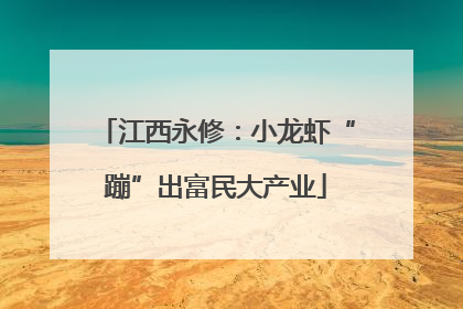 江西永修：小龙虾“蹦”出富民大产业