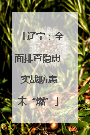 辽宁：全面排查隐患 实战防患未“燃”