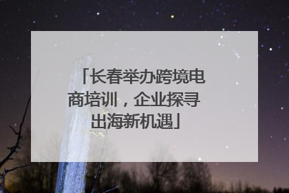 长春举办跨境电商培训，企业探寻出海新机遇