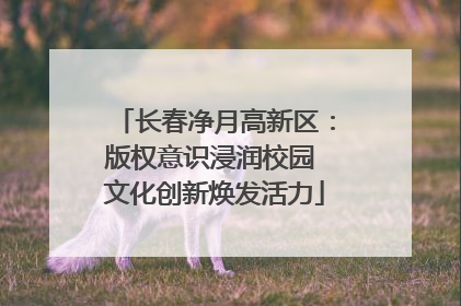 长春净月高新区：版权意识浸润校园 文化创新焕发活力