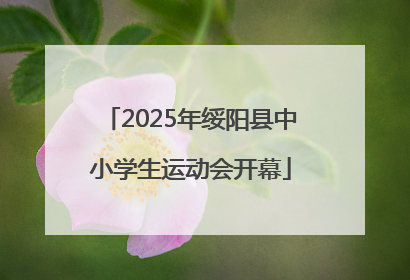 2025年绥阳县中小学生运动会开幕