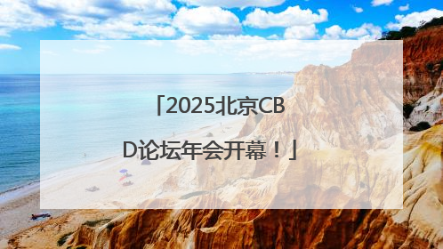 2025北京CBD论坛年会开幕！